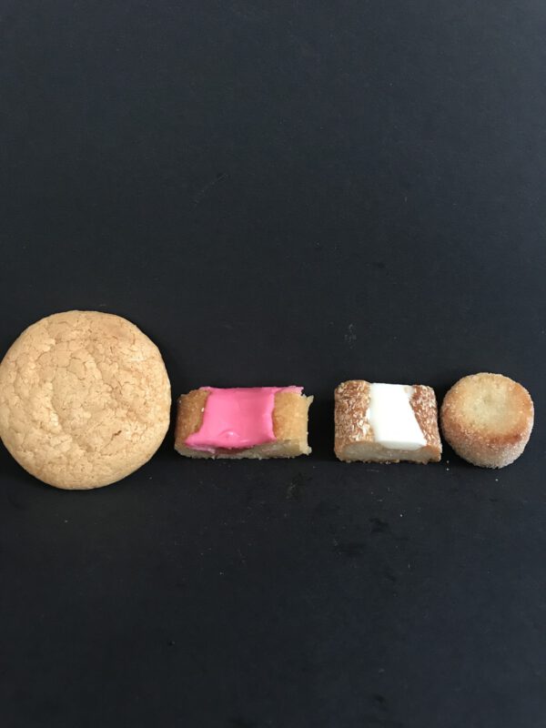 Spijs- en bitterkoekjes per 100 gram