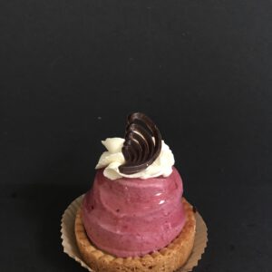 Bosvruchten  bavarois gebak