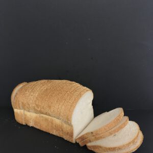 Vloerbrood (heel wit vloerbrood gedecoreerd met gries)