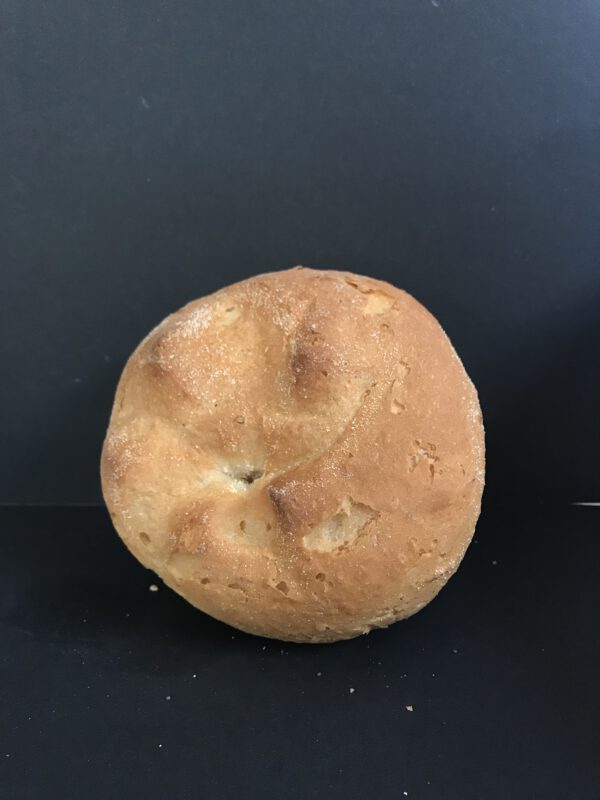 Witte kaiserbol (wit krokant kleinbrood)