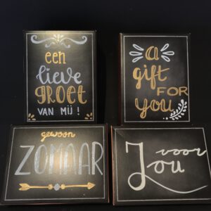Verrassingsdoosje gevuld met bonbons