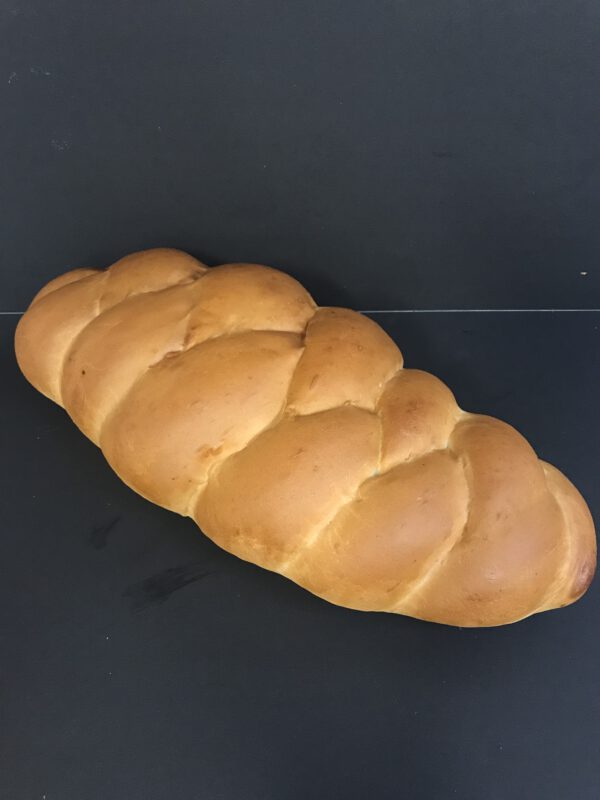 Heel wit brood, gevlochten (voorheen: vlechtbrood)