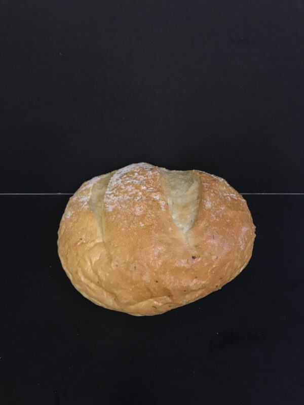 Italiaanse bol (wit krokant kleinbrood met Italiaanse kruiden)