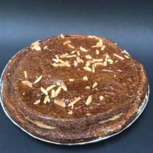 Gevuld speculaas taartje