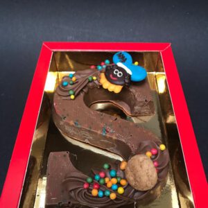 Chocoladeletter middel