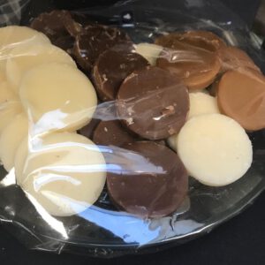 Borstplaat per 100 gr.