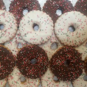 Kerstkoeken groot chocolade