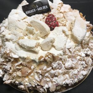 Ski taart kerst editie