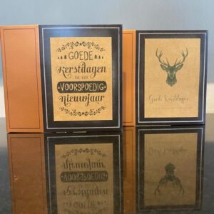 Gevuld doosje kerst chocolade