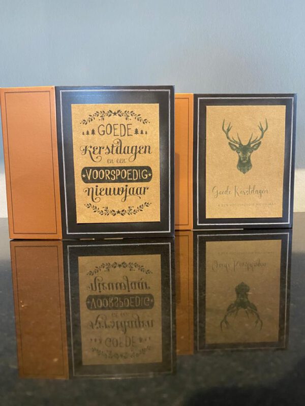 Gevuld doosje kerst chocolade