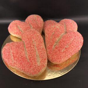 Valentijnsbroodjes