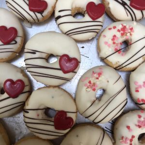 Donut Valentijns editie