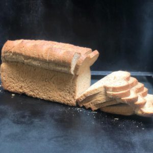 Half bruin tarweknipbrood