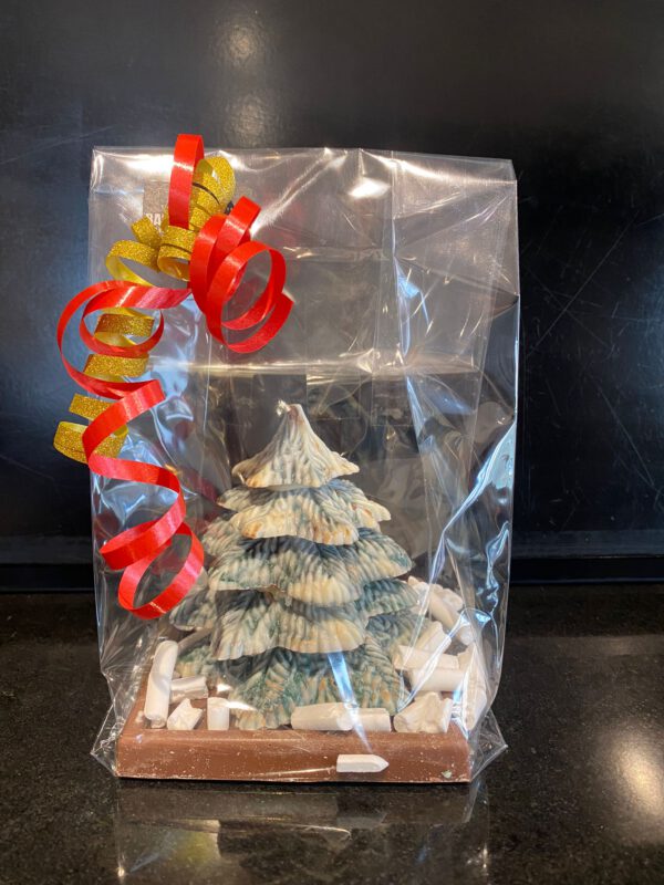Kerstboom van chocolade